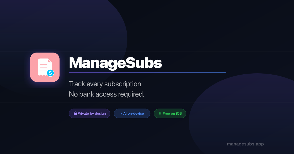 ManageSubs preview image